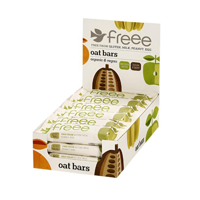 Doves Farm Pack of 18 x 35g Flapjack Apple & Sultana Oat Bar