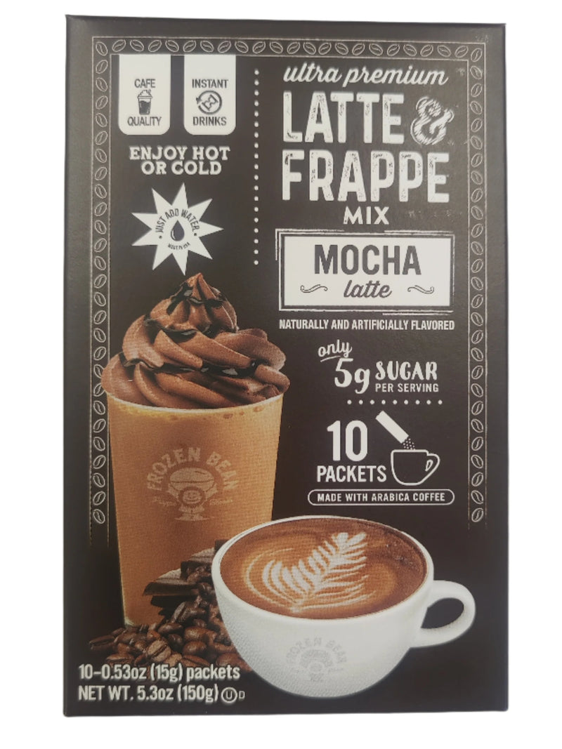 The Frozen Bean ICB Lite Mocha Latte (10ct) 150g (5.3oz)