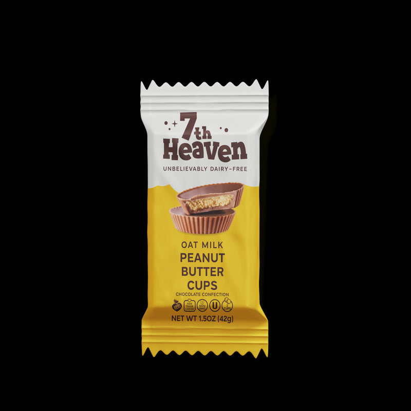 7th Heaven Peanut Butter Cups Oat Milk Chocolate 42g