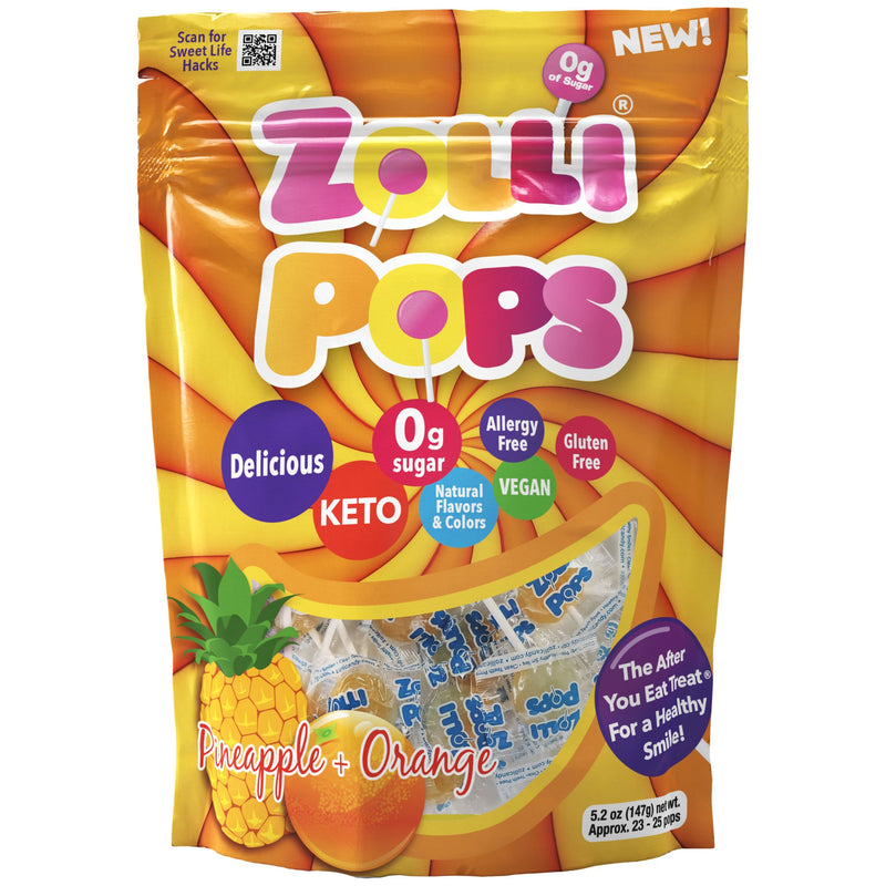 Zollipops Zollipops Pineapple+Orange 147g