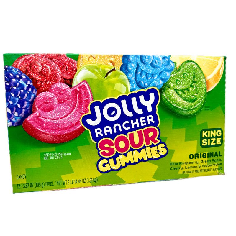 Jolly Rancher Gummies Sours Flavours King Size 109g