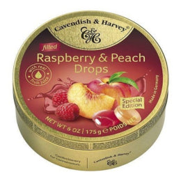 Cavendish & Harvey Raspberry & Peach Drops NK 175g