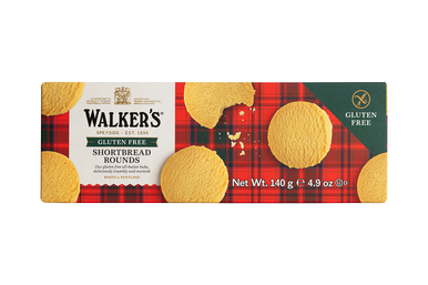 Walkers Gluten Free Shortbread Rounds 140g