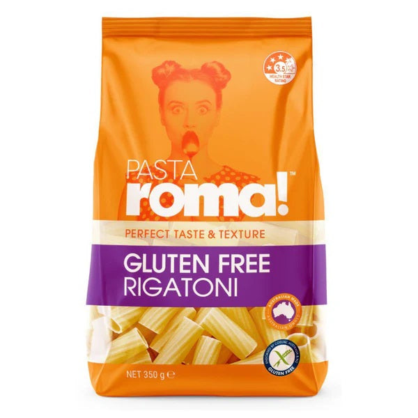 Orgran Pasta Roma Gluten Free Rigatoni 350g