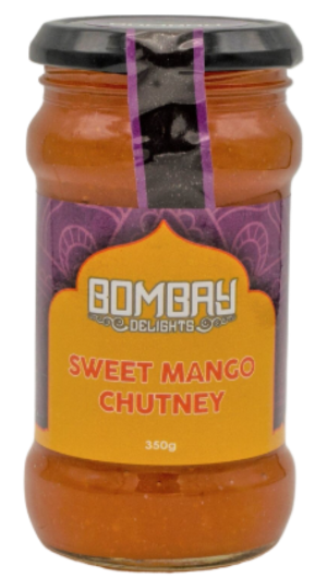 Bombay Delights Pack of 6 x 350g Chutney Sweet Mango