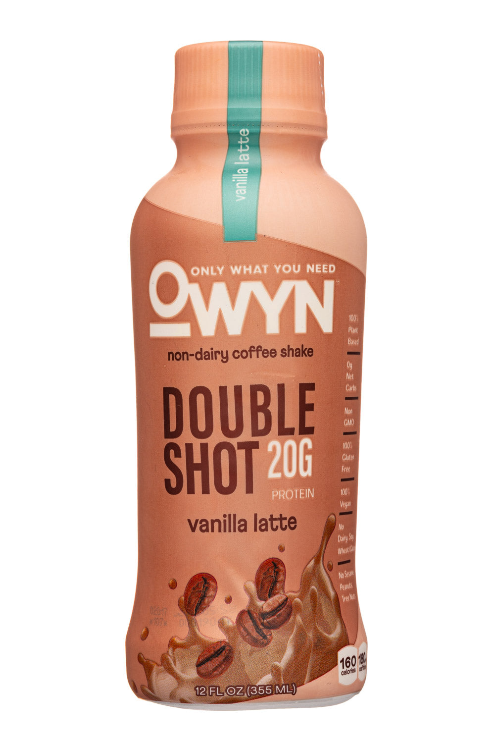 OWYN Double Shot Vanilla Latte 355ml (12fl oz) Expired 1/4/2025 ...