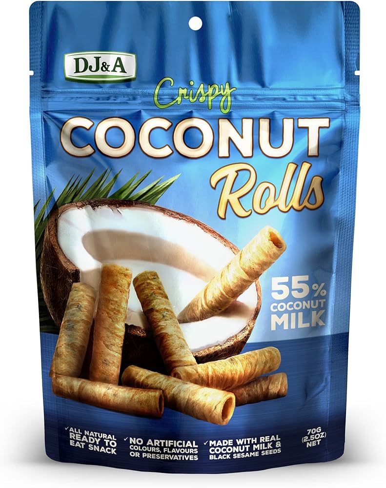 DJ & A Coconut Rolls 70g