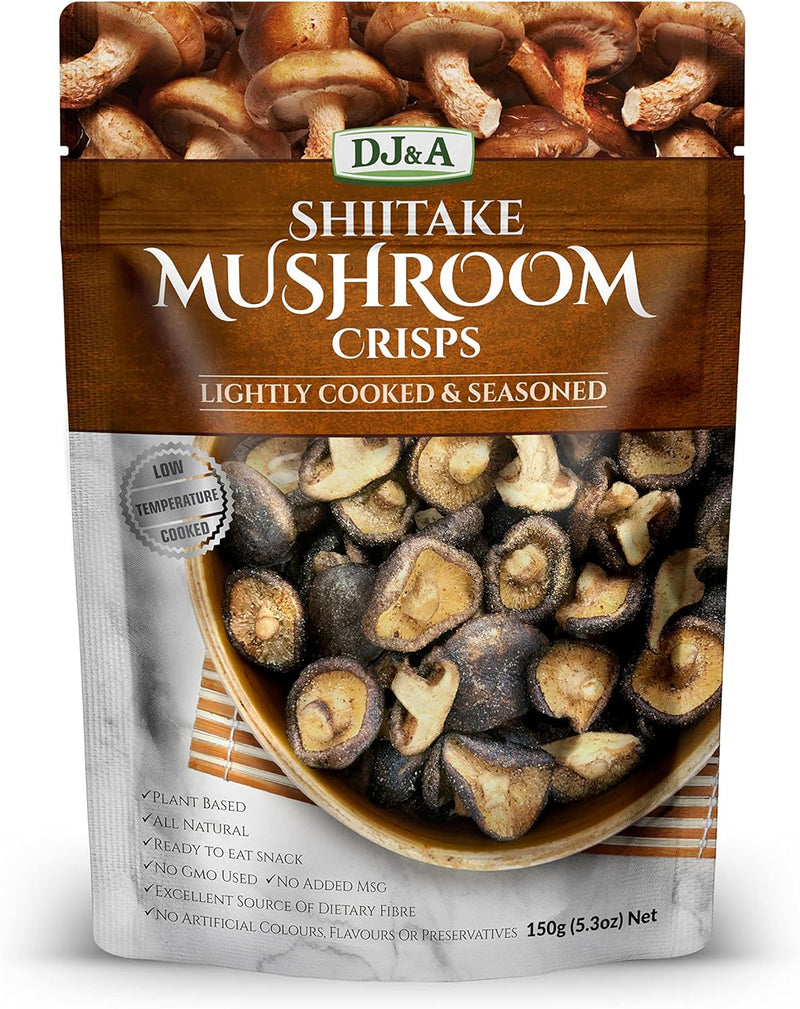 DJ&A Shitake Mushroom Crisps LARGE 150g (5.3oz)