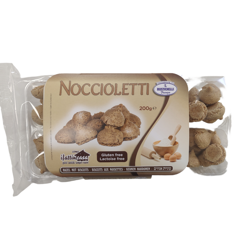 Rustichelli Gluten-Free Hazelnut Biscuits 200g