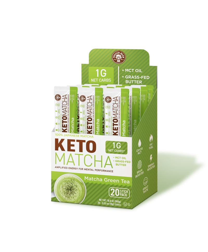 The Frozen Bean Tea Keto Matcha (20ct) 300g (10.6oz)