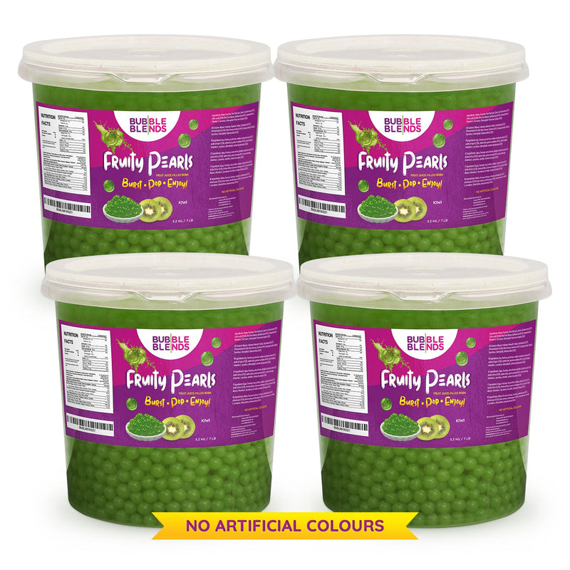 Bubble Blends - Kiwi Popping Boba Fruit Juice Filled Pearls 3.2kg