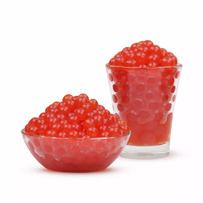 Bubble Blends - Strawberry Popping Boba Fruit Juice Filled Pearls 3.2kg